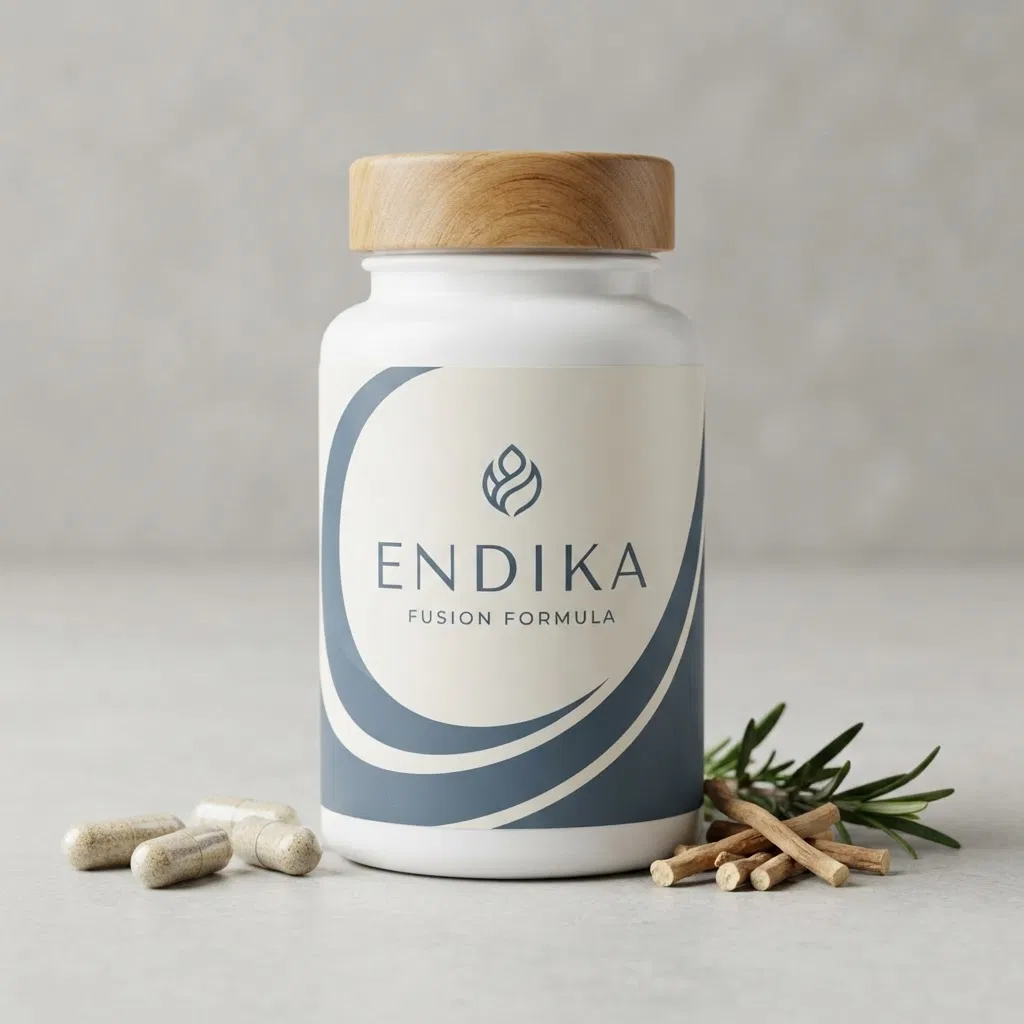 Endika Fusion Formula bottle with capsules